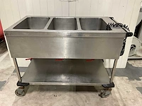 Blanco saw 3 au bain marie wagen - afbeelding 1 van  5