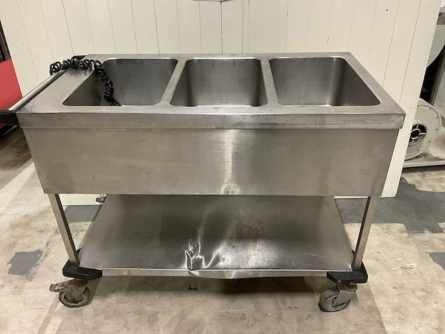 Blanco saw 3 au bain marie wagen - afbeelding 3 van  5