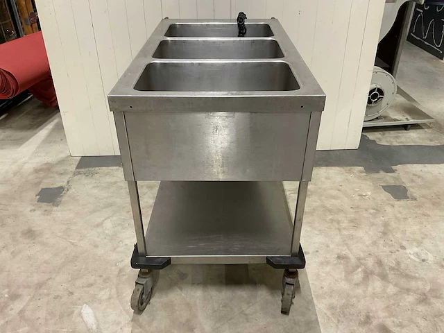 Blanco saw 3 au bain marie wagen - afbeelding 4 van  5