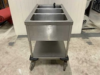 Blanco saw 3 au bain marie wagen - afbeelding 4 van  5