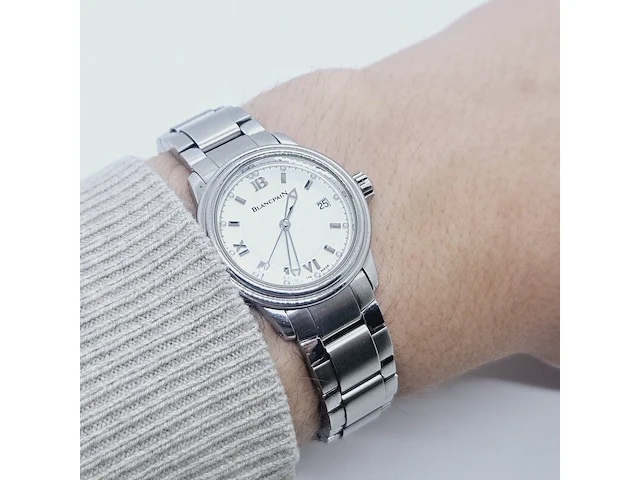 Blancpain léman ultra slim automatisch horloge - afbeelding 9 van  9