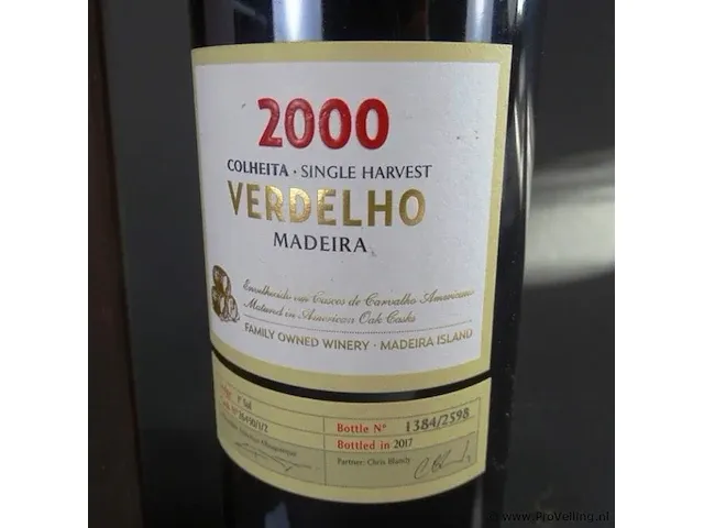 Blandy's verdelho madeira - afbeelding 2 van  5