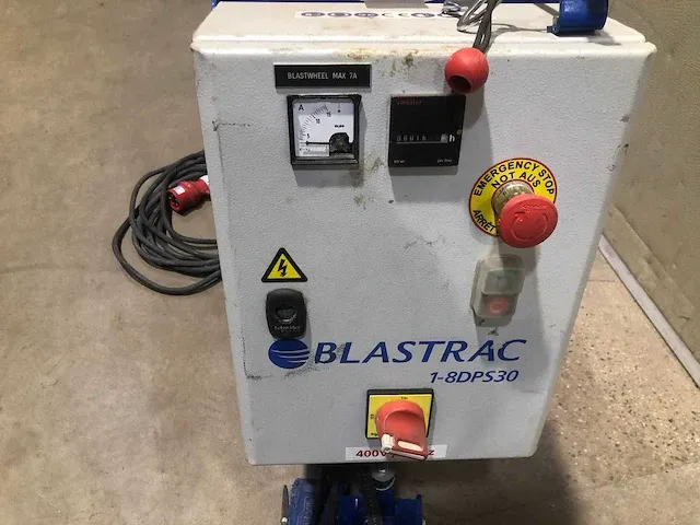 Blastrac bmp 215-e betonfrees - afbeelding 6 van  17