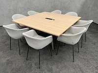 Blatt/ vepa - 8 persoons conferentie set 160x160 - afbeelding 28 van  29