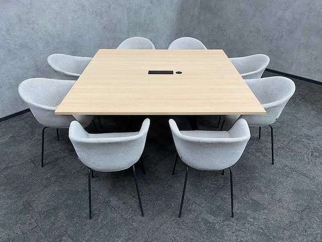 Blatt/ vepa - 8 persoons conferentie set 160x160 - afbeelding 10 van  29