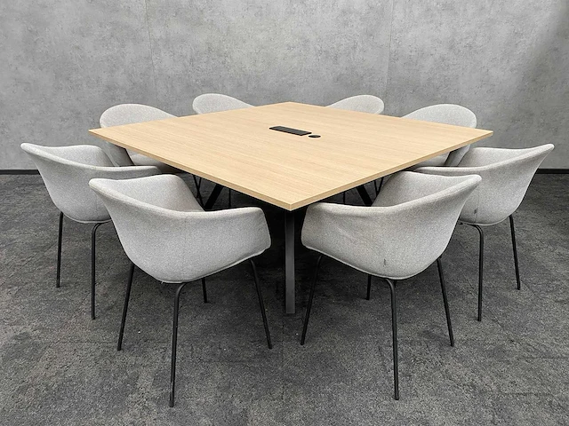 Blatt/ vepa - 8 persoons conferentie set 160x160 - afbeelding 1 van  29