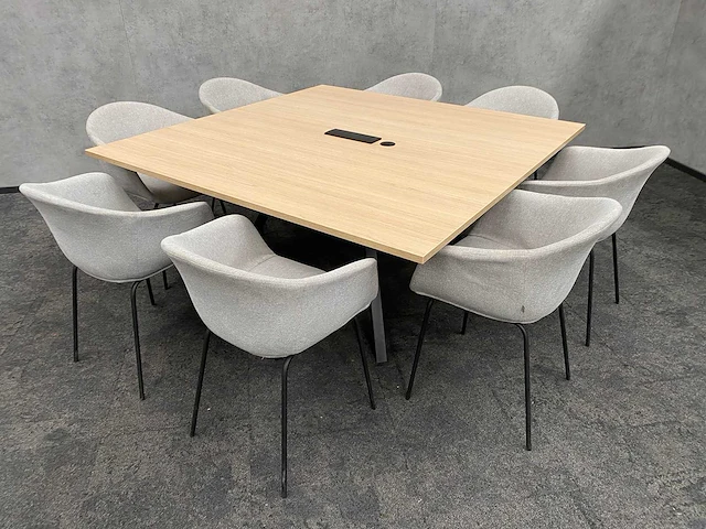 Blatt/ vepa - 8 persoons conferentie set 160x160 - afbeelding 8 van  29