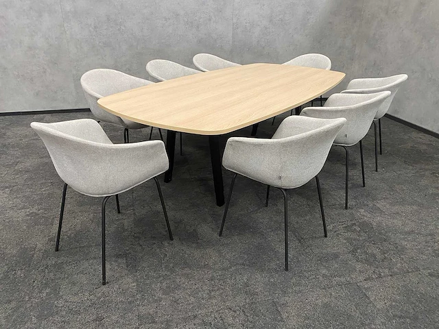Blatt/ vitra joyn - 8 persoons design set 240x120 - afbeelding 1 van  16