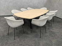 Blatt/ vitra joyn - 8 persoons design set 240x120 - afbeelding 1 van  16
