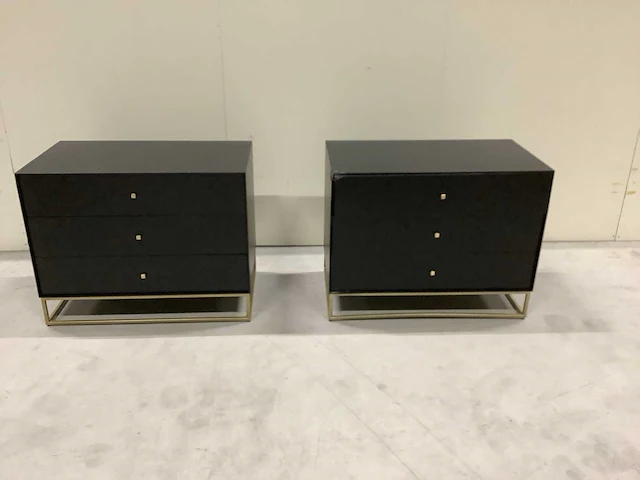 Blauground dressoir (2x) - afbeelding 1 van  7