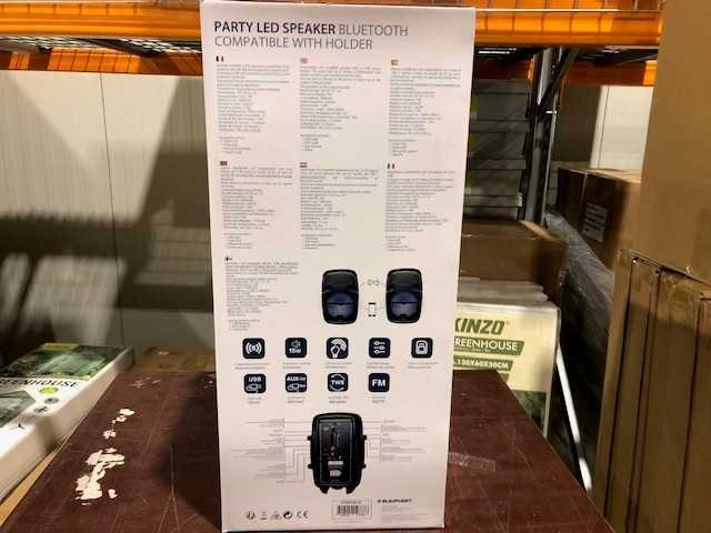 Blaupunkt - blp3975 - bluetooth - speaker met lichteffecten - met statief - afbeelding 1 van  4