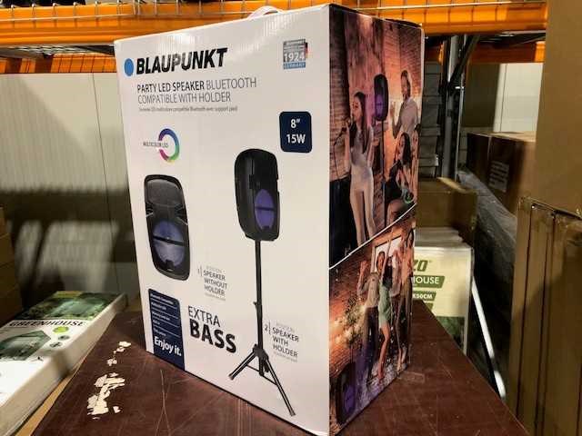 Blaupunkt - blp3975 - bluetooth - speaker met lichteffecten - met statief - afbeelding 2 van  4