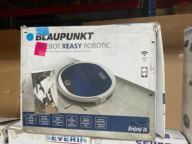 Blaupunkt & severin robotstofzuiger (9x) - afbeelding 4 van  12
