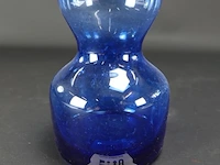 Blauwglazen vaas - afbeelding 1 van  5