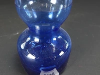 Blauwglazen vaas - afbeelding 2 van  5