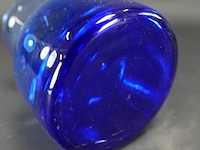 Blauwglazen vaas - afbeelding 5 van  5