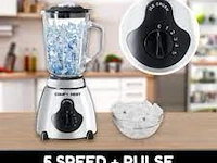 Blender smootiemaker/ice-crusher met glasbeker - afbeelding 4 van  6