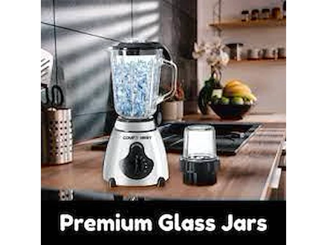 Blender smootiemaker/ice-crusher met glasbeker - afbeelding 5 van  6