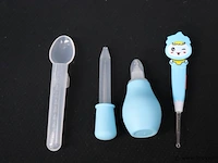 Blij'r baby verzorging set in etui - 6 delig - blauw - type ts-003 - 10 stuks - afbeelding 5 van  7