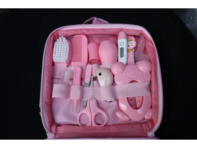 Blij'r baby verzorging set in etui - 6 delig - roze - type ts-002 - 5 stuks - afbeelding 2 van  7