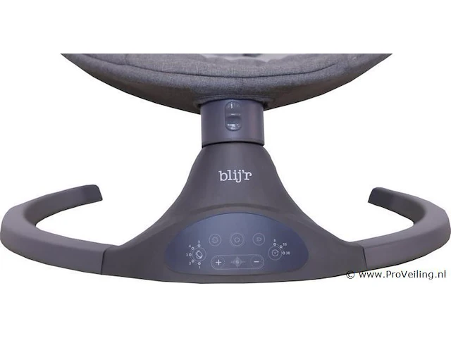 Blij'r babyswing - model sannie - kleur grijs - afbeelding 3 van  4