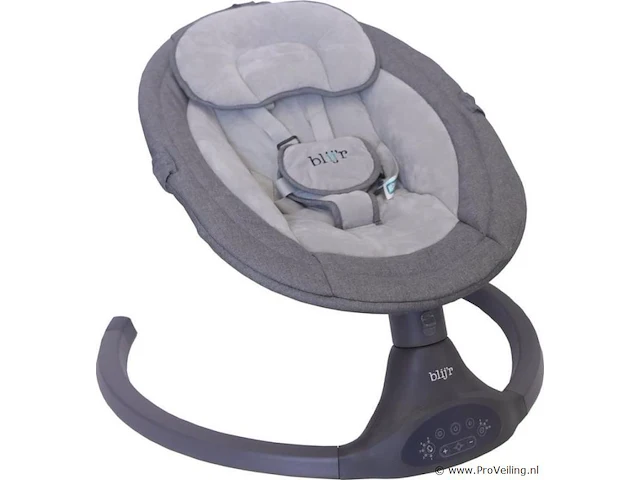 Blij'r babyswing - model sannie - kleur grijs - afbeelding 4 van  4