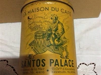 Blikken doos santos palace de panne - afbeelding 2 van  2