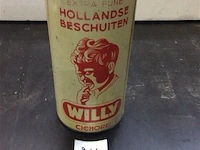 Blikken doos willy - afbeelding 1 van  2
