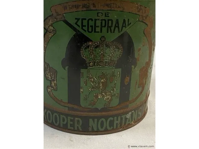 Blikken doos zegepraal koffie's - afbeelding 2 van  2