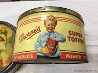 Blikken dozen 2stuks - afbeelding 3 van  3