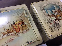 Blikken dozen 2stuks - afbeelding 3 van  3