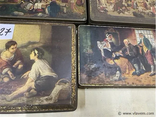 Blikken dozen taferelen - afbeelding 3 van  3