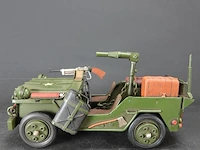 Blikken legerjeep - afbeelding 2 van  5