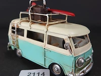 Blikken surfers vw bus - afbeelding 1 van  5