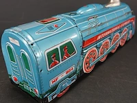 Blikken vintage mf 804 international express friction locomotive - afbeelding 3 van  5