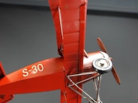 Blikken vliegtuig de red baron - afbeelding 5 van  5