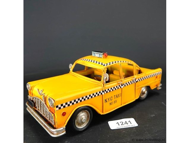 Blikken yellow cab - afbeelding 1 van  5