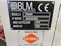 Blm - dynam 4 - doornbuigmachine - 2003 - afbeelding 22 van  22