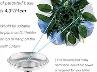 Bloem centerpieces voor tafels bruiloft - afbeelding 3 van  4