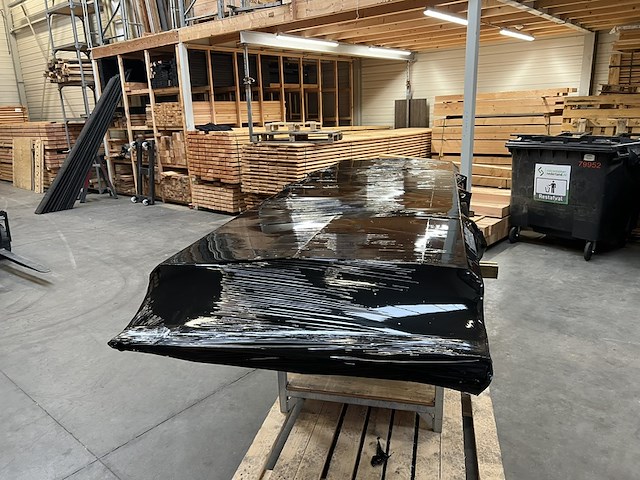 Blokhut profiel, zwart gespoten - afbeelding 6 van  6