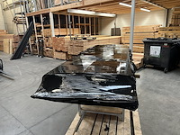 Blokhut profiel, zwart gespoten - afbeelding 6 van  6