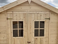 Blokhut/tuinhuis bouwpakket - afbeelding 2 van  6