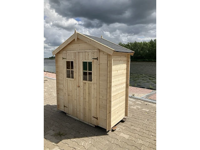 Blokhut/tuinhuis bouwpakket - afbeelding 4 van  6