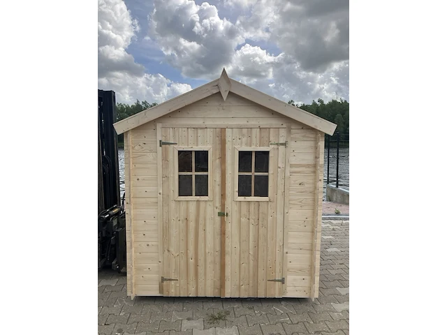 Blokhut/tuinhuis bouwpakket - afbeelding 1 van  6