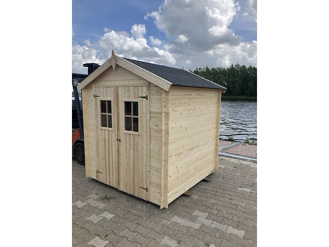 Blokhut/tuinhuis bouwpakket - afbeelding 2 van  6