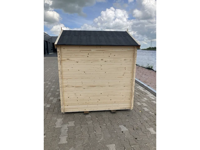 Blokhut/tuinhuis bouwpakket - afbeelding 3 van  6