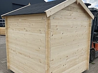 Blokhut/tuinhuis bouwpakket - afbeelding 4 van  6