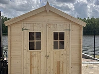 Blokhut/tuinhuis showmodel - afbeelding 1 van  5
