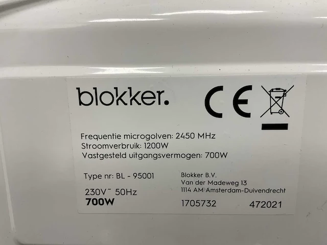 Blokker magnetron - afbeelding 4 van  4