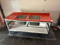 Blokvlak werktafel - afbeelding 1 van  4